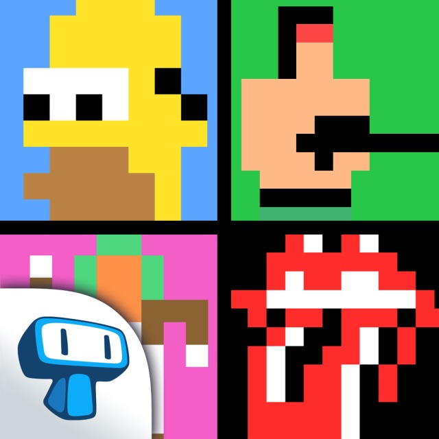 Pixel Pop - Line Puzzle with Famous Characters, Icons and Logos Quiz