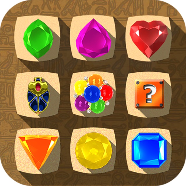 Jewel Drops - Match three puzzle
