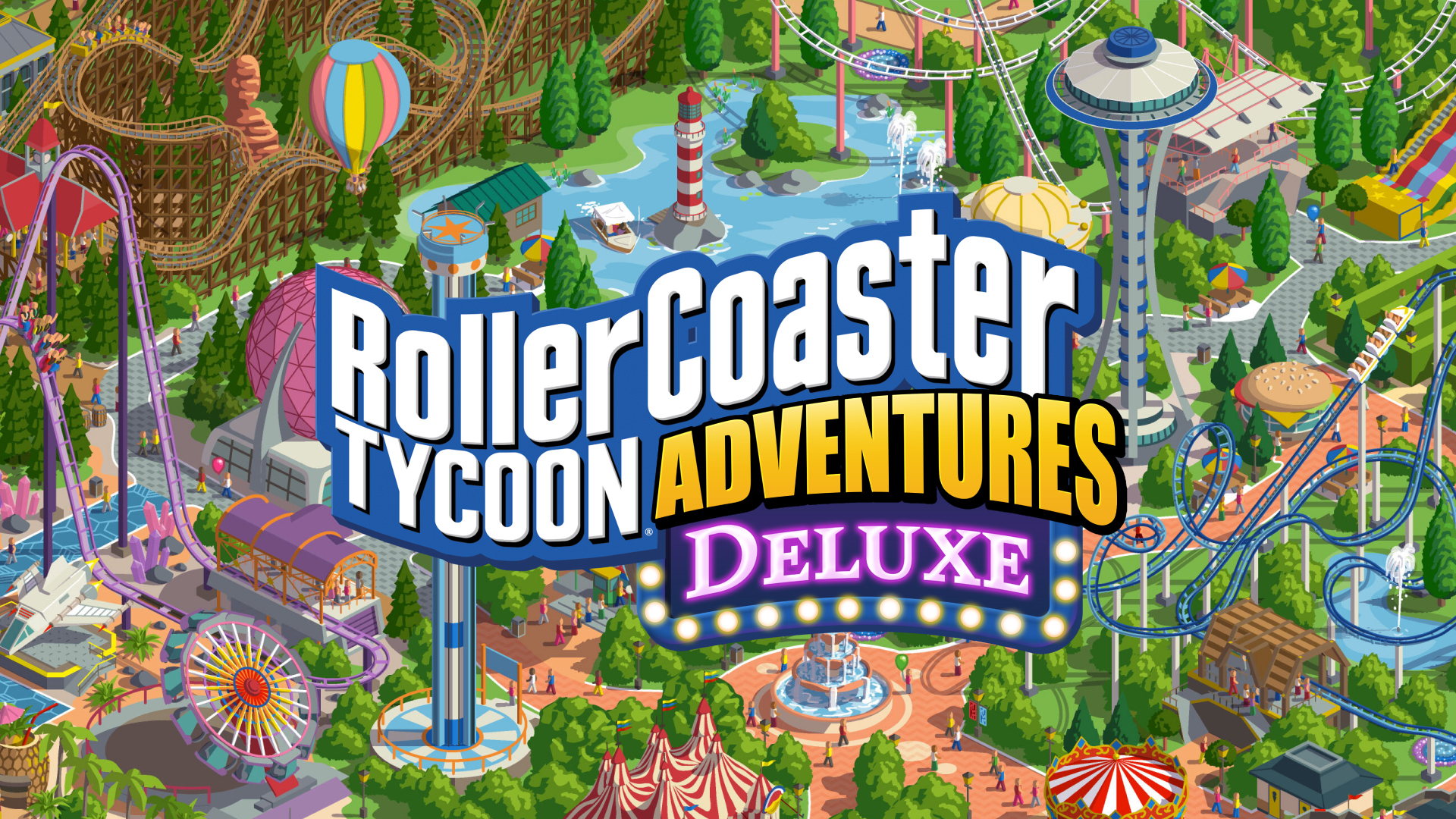 RollerCoaster Tycoon Adventures Deluxe - PlayStation 5