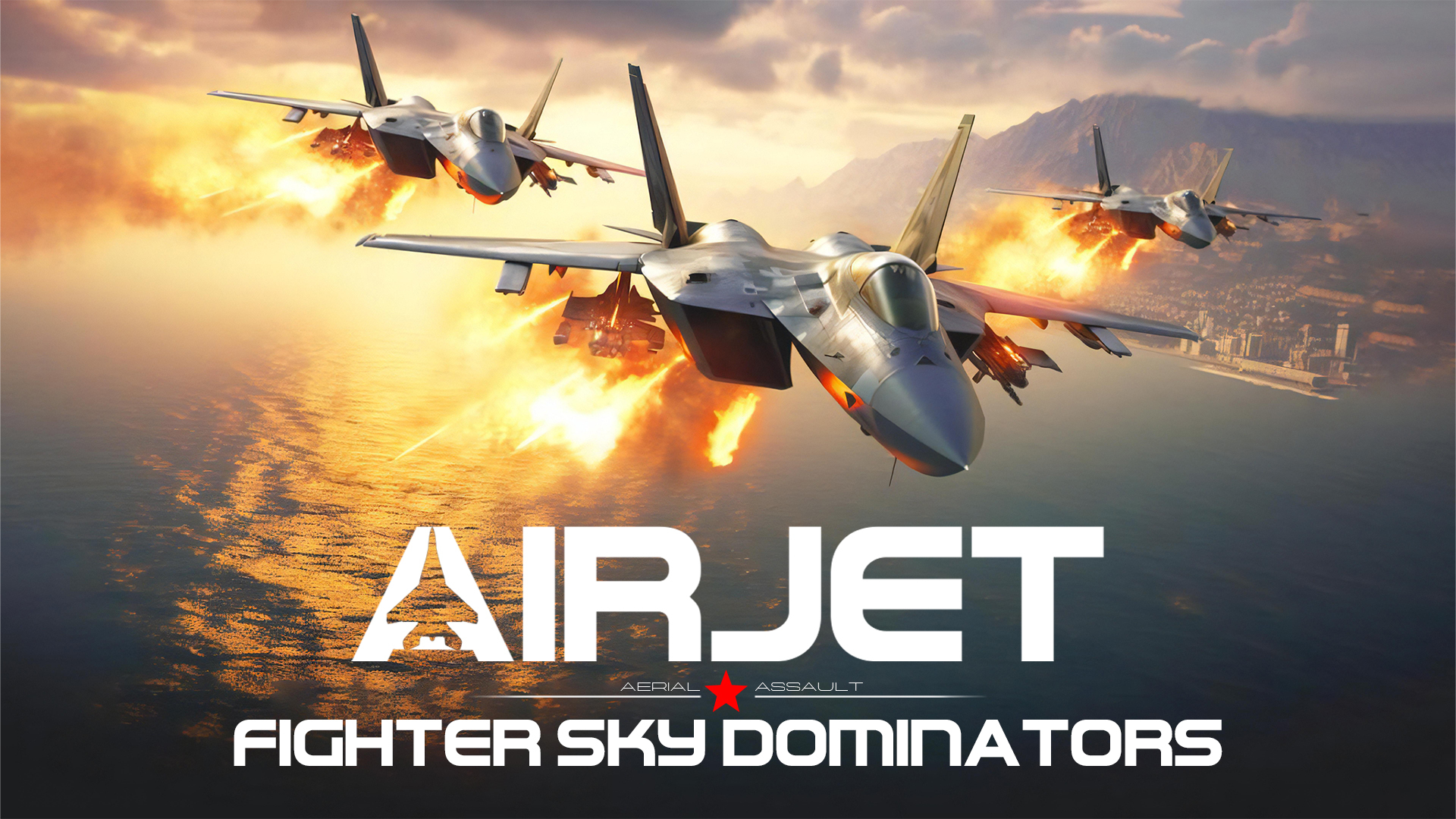 AirJet Fighter Sky Dominators Aerial Assault