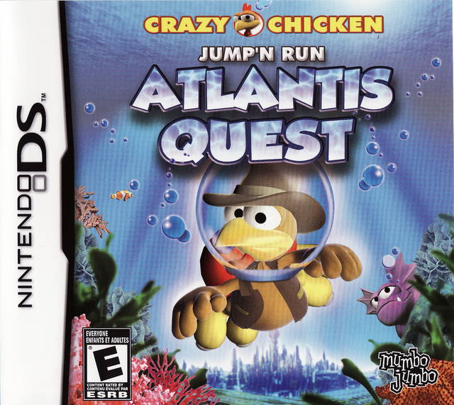 Crazy Chicken: Jump'N Run Atlantis Quest