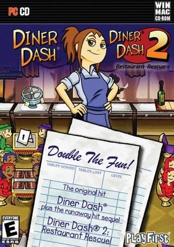 Diner Dash PC CD Rom