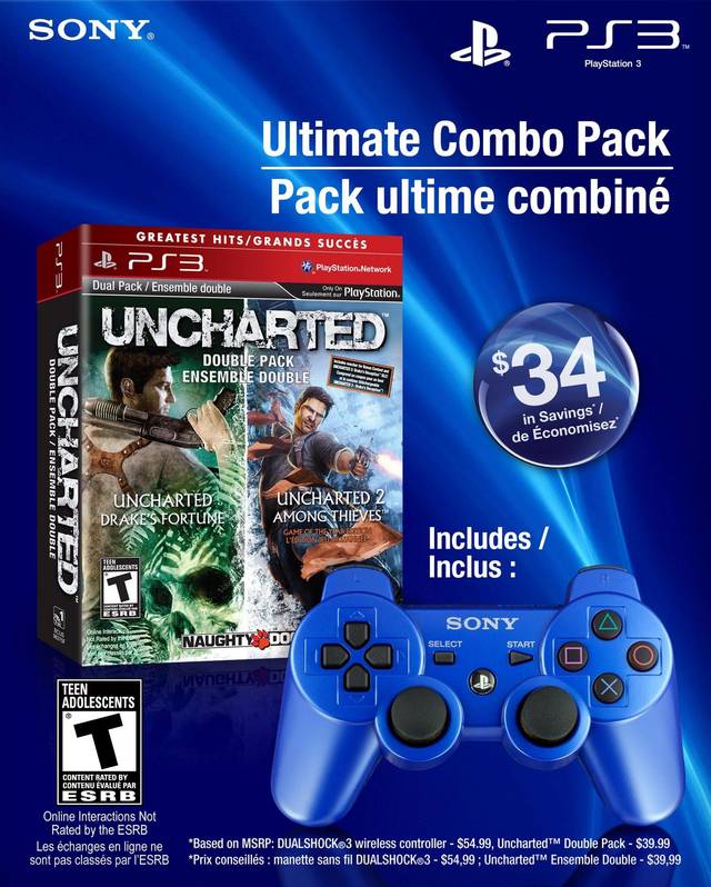 PlayStation Uncharted Dual Pack Games