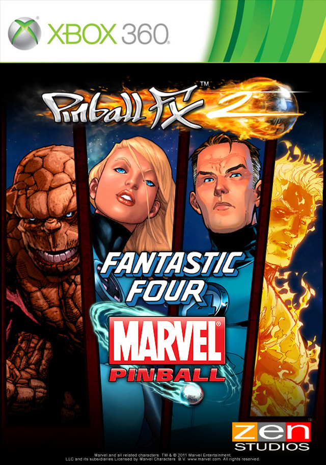 Pinball FX 2: Marvel Pinball - Fantastic Four