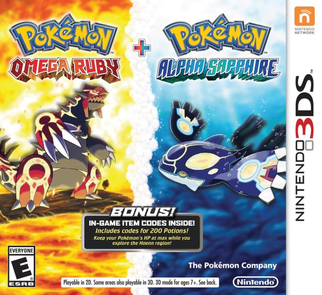 Pokemon Omega Ruby/Alpha Sapphire Double Pack