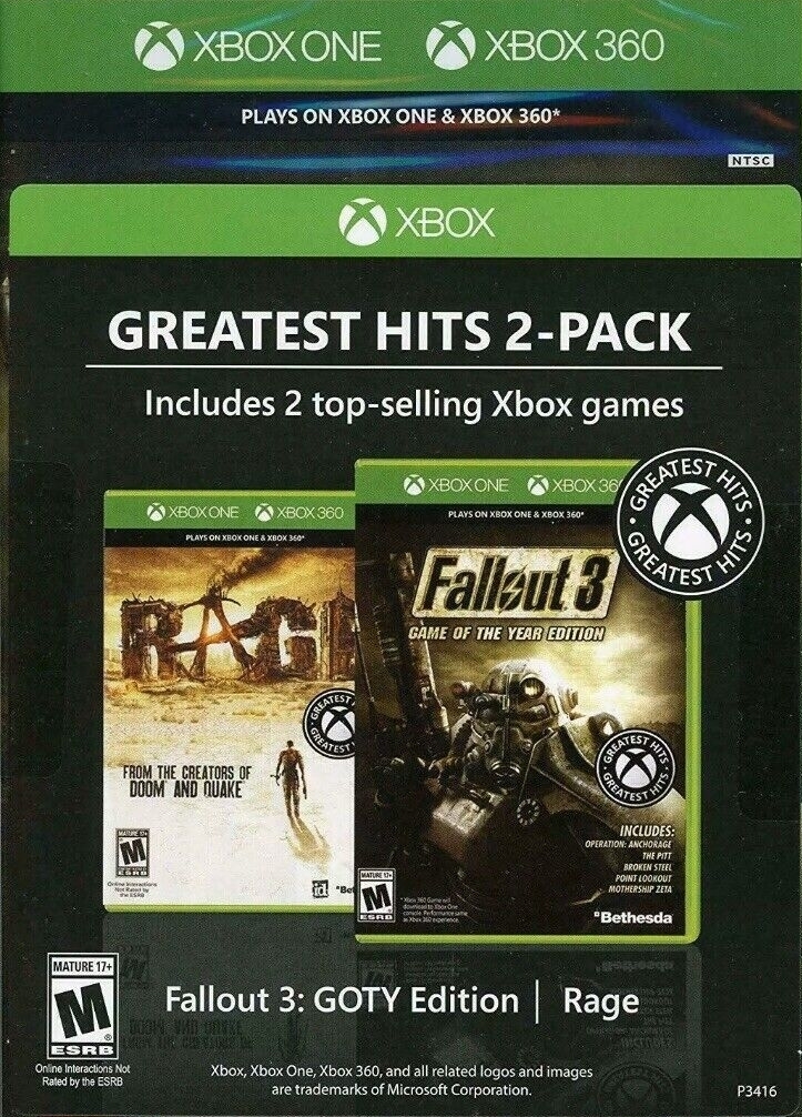 Fallout 3: Game of the Year Edition / RAGE - Metacritic